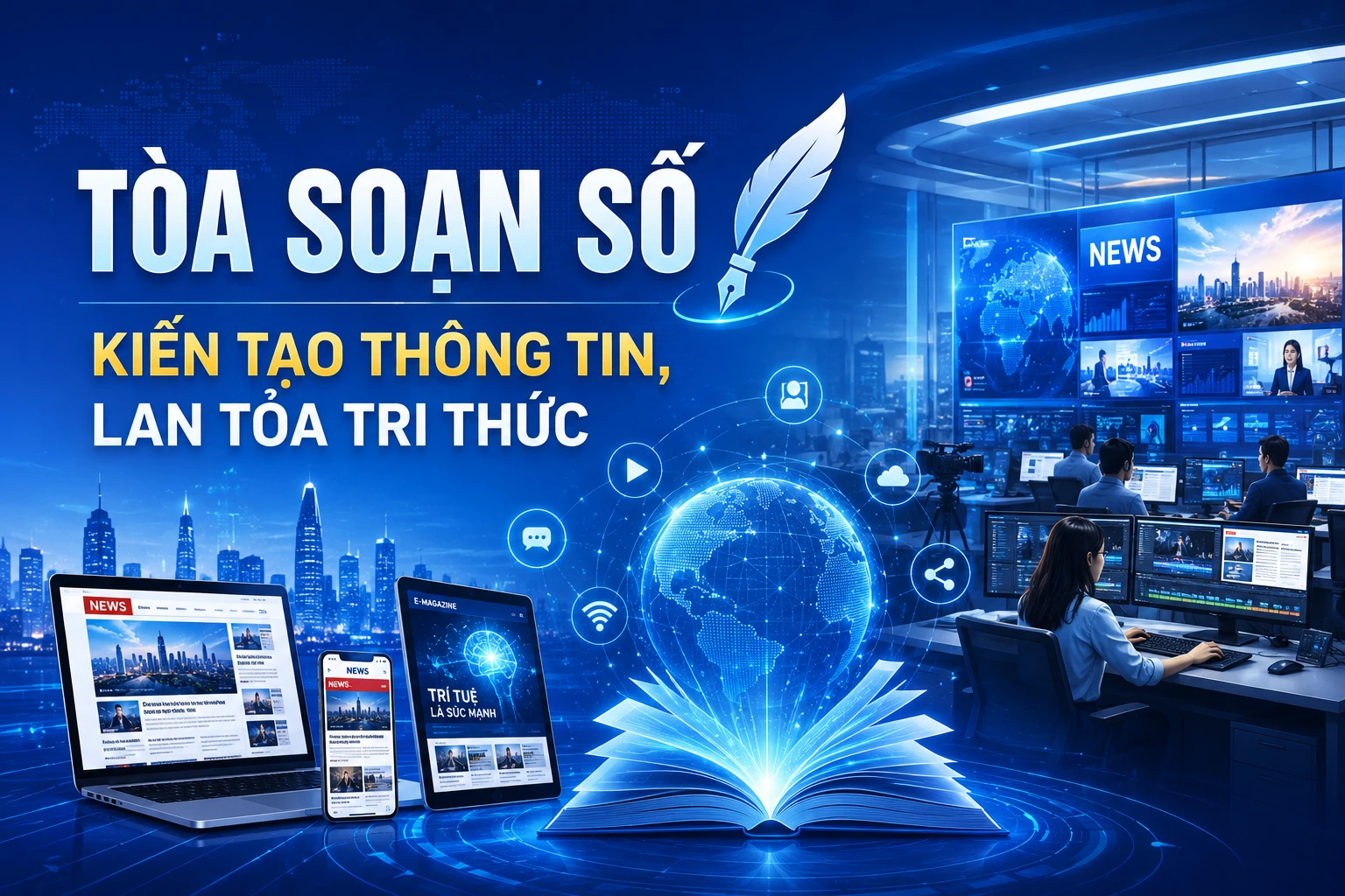 [e-Magazine] Tòa soạn số kiến tạo thông tin, lan tỏa tri thức