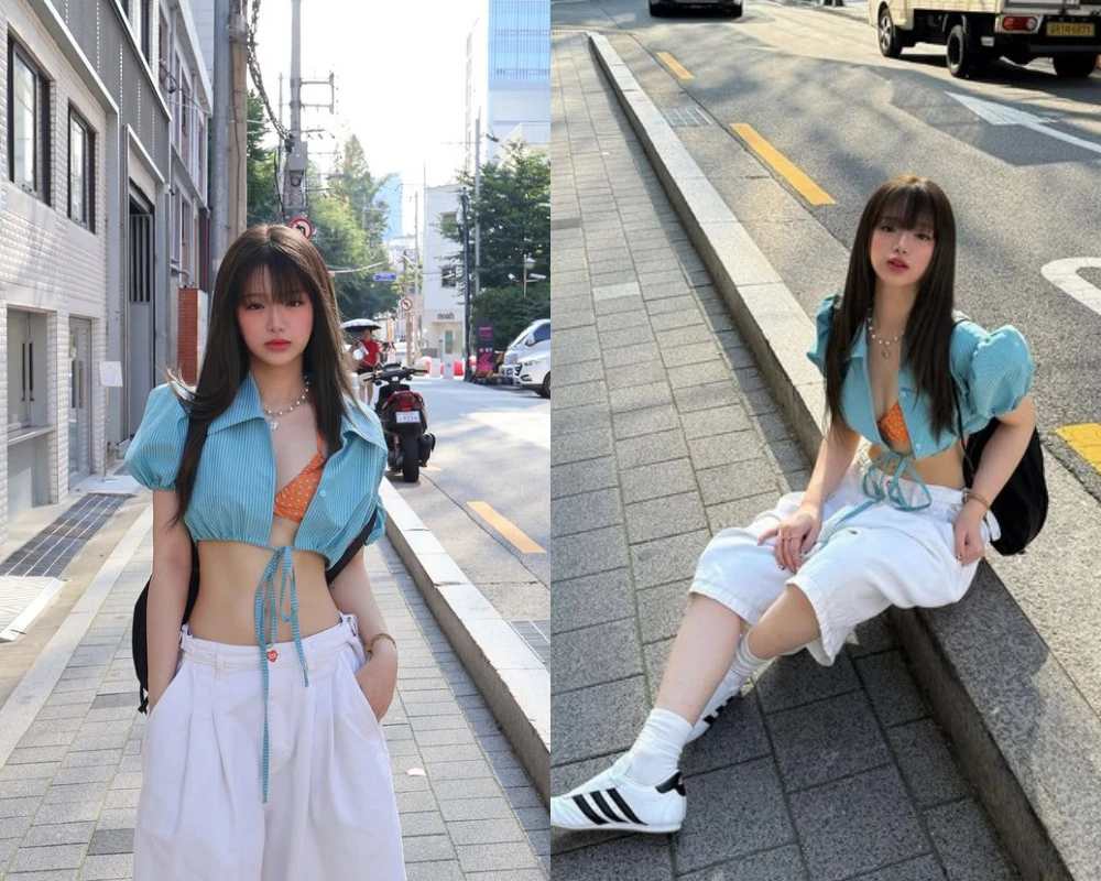 Linh Ka không ngại thử phong cách mới khoe eo thon "con kiến" 