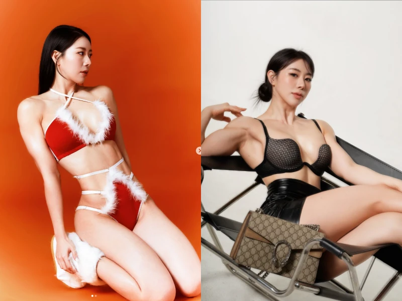 Hoa hậu làng PT Hàn Quốc khoe dáng đẹp không tì vết