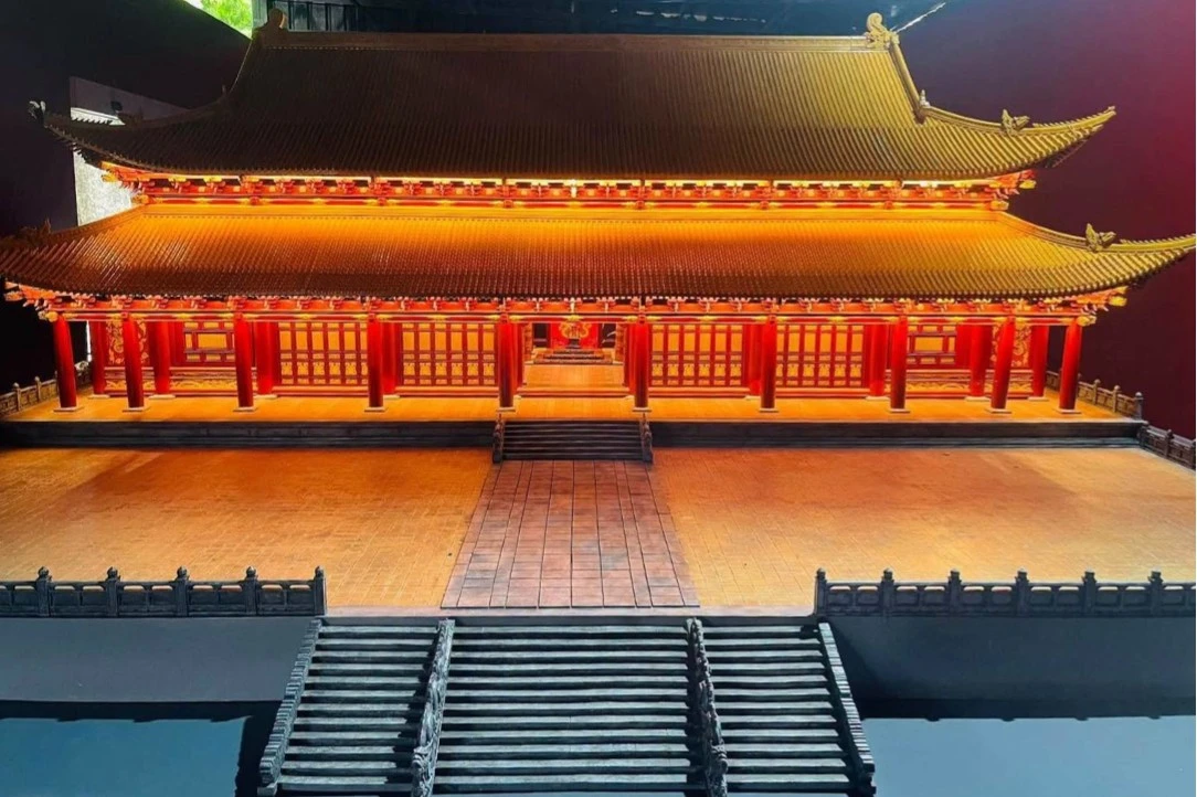 [GALLERY] Chiêm ngưỡng cận cảnh mô hình phục dựng Điện Kính Thiên 