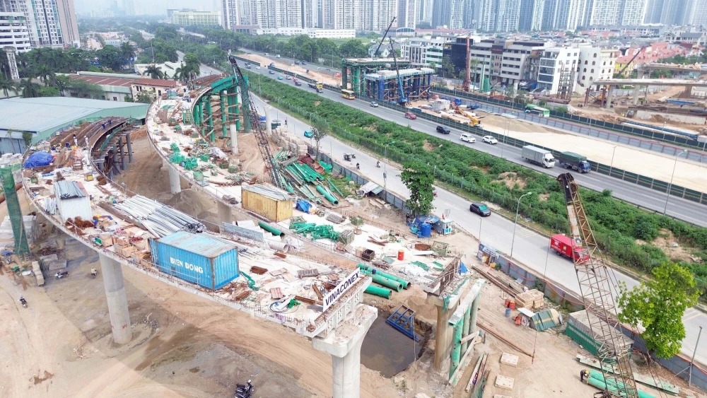 Hình hài dự án nút giao Vành đai 3,5 và Đại lộ Thăng Long