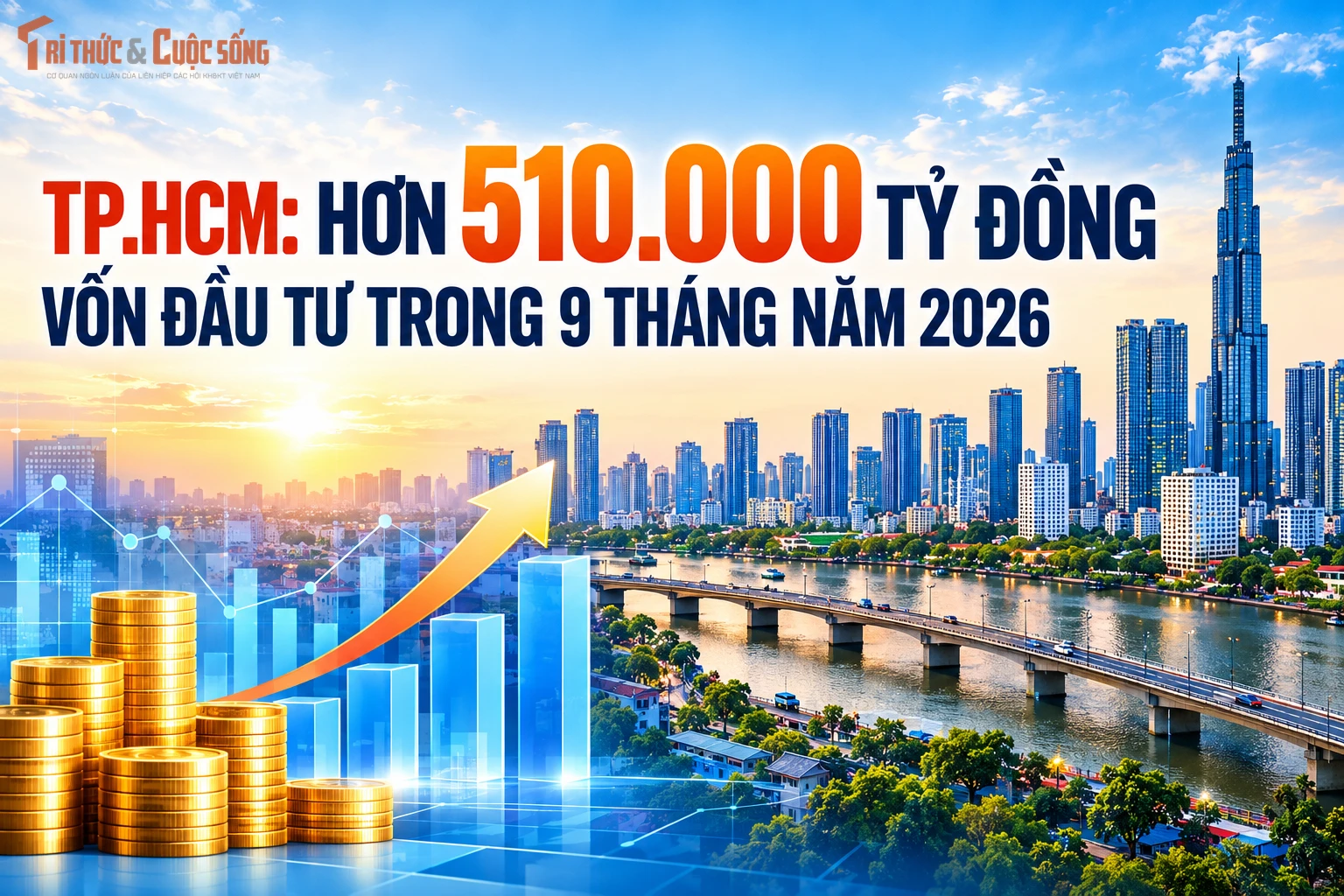 [INFOGRAPHIC] TP.HCM huy động hơn 510.000 tỷ đồng vốn đầu tư trong 9 tháng