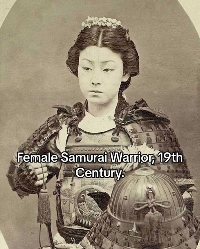 Một nữ chiến binh Samurai vào thế kỷ 19.