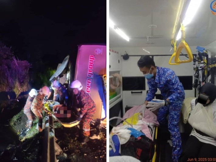 Theo Malay Mail, vụ tai nạn giao thông nghiêm trọng xảy ra vào khoảng 1h10 sáng ngày 9/6 (giờ địa phương) tại Gerik, Perak. Ảnh: FB.