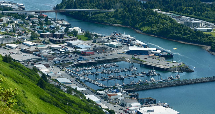 Đảo Kodiak ở Alaska là nơi sinh sống của loài gấu nâu lớn nhất thế giới - gấu Kodiak (còn được gọi là gấu nâu Alaska). Ảnh: Wikipedia.