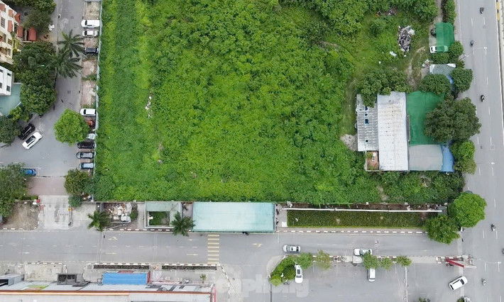 Một phần khu đất bên trong dự án được tận dụng làm trụ sở Công ty cổ phần Đầu tư SCIC – Bảo Việt.