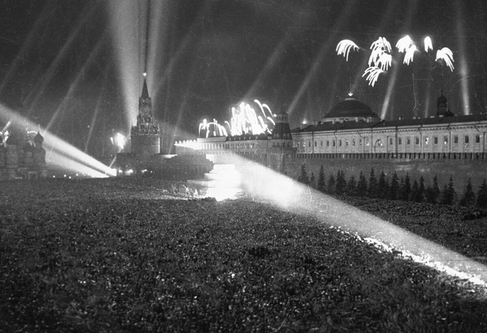 Quảng trường Đỏ ở thủ đô Moscow. Đây là địa danh nổi tiếng, gắn với nhiều sự kiện lịch sử của nước Nga.