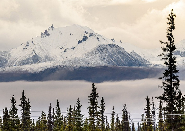 Alaska không giáp với bất kỳ tiểu bang nào khác của Mỹ. Ảnh: TA.