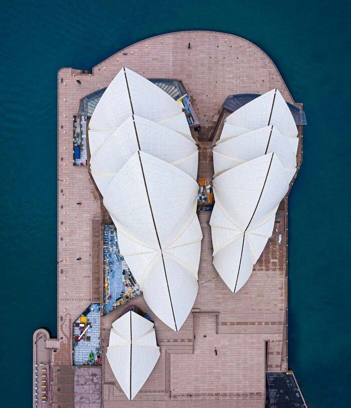 Nhà hát Opera Sydney (Australia) trong một góc ảnh khác.