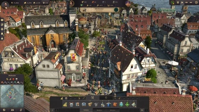 Anno 1800 giảm sốc 90 trên Steam bùng nổ người chơi