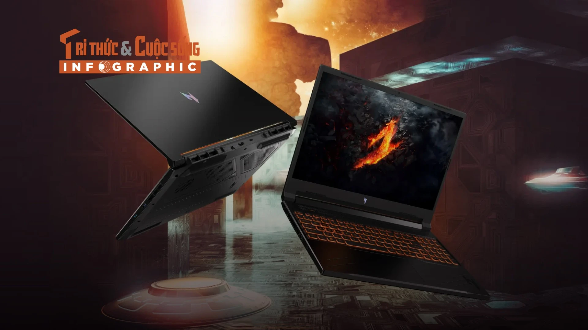 [INFOGRAPHIC] Acer Gaming Nitro V 15 ProPanel trải nghiệm vượt ngoài mong đợi