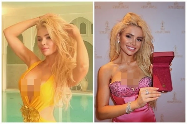 "Búp bê Bồ Đào Nha" Daryna Levytska mặc táo bạo