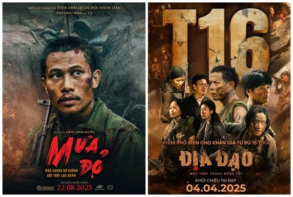 “Mưa đỏ” và những bộ phim Việt doanh thu "khủng" năm 2025