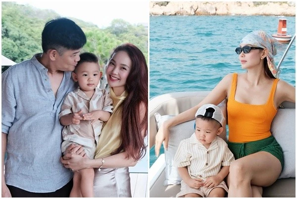 "Phú bà" Minh Hằng cùng chồng đại gia và con trai nghỉ dưỡng sang chảnh