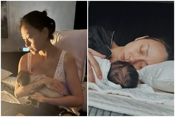 Ngô Thanh Vân nhiều đêm thức trắng chăm con gái nhỏ