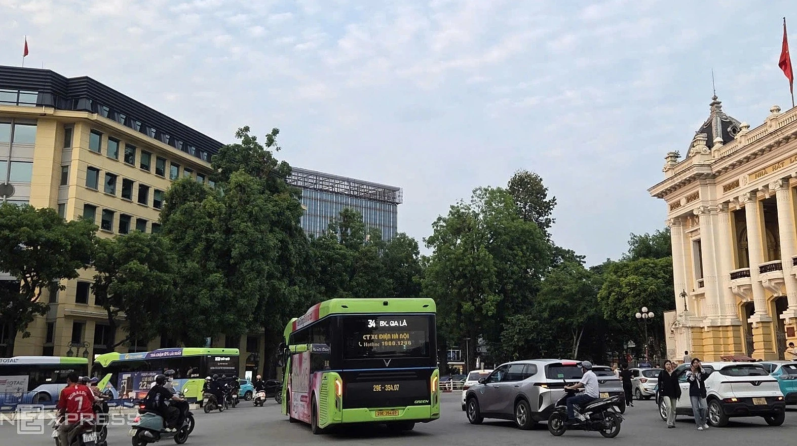 [VIDEO] Hà Nội miễn phí xe buýt trong vành đai 1 từ 1/7