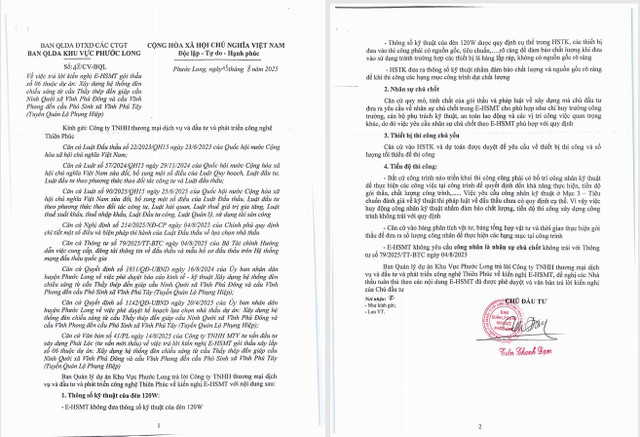Văn bản trả lời của Chủ đầu tư. Nguồn MSC 11-2342.jpg