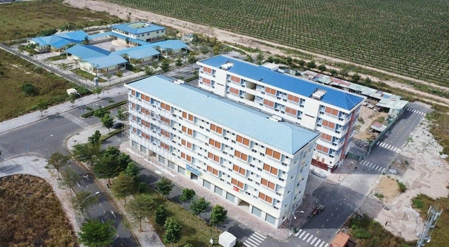 Khu chung cư phục vụ công nhân tại xã Trảng Bom, tỉnh Đồng Nai sẽ khởi công thêm block mới trong tháng 8-2025. Ảnh: HL snapedit-1754527164853.jpg