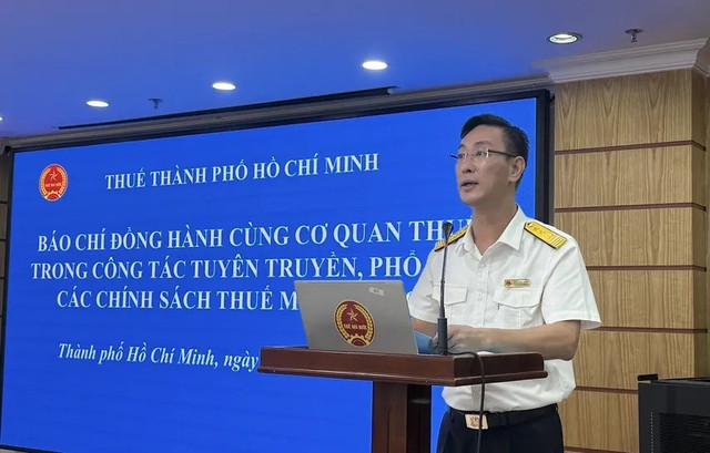 Ông Đoàn Minh Dũng, Trưởng Thuế TP.HCM. Ảnh: QH 11-8244.jpg