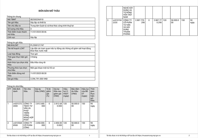 Biên bản mở thầu. Nguồn MSC goi-mua-ban-ghe-8274.png