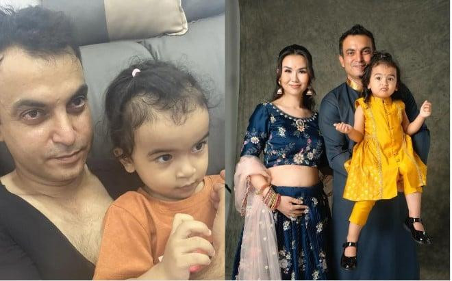 àng lớn, cô bé càng là "bản sao" của bố.