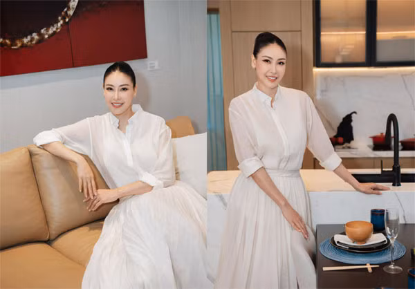 Ha Kieu Anh tuoi 48 hanh phuc vien man ben chong doanh nhan