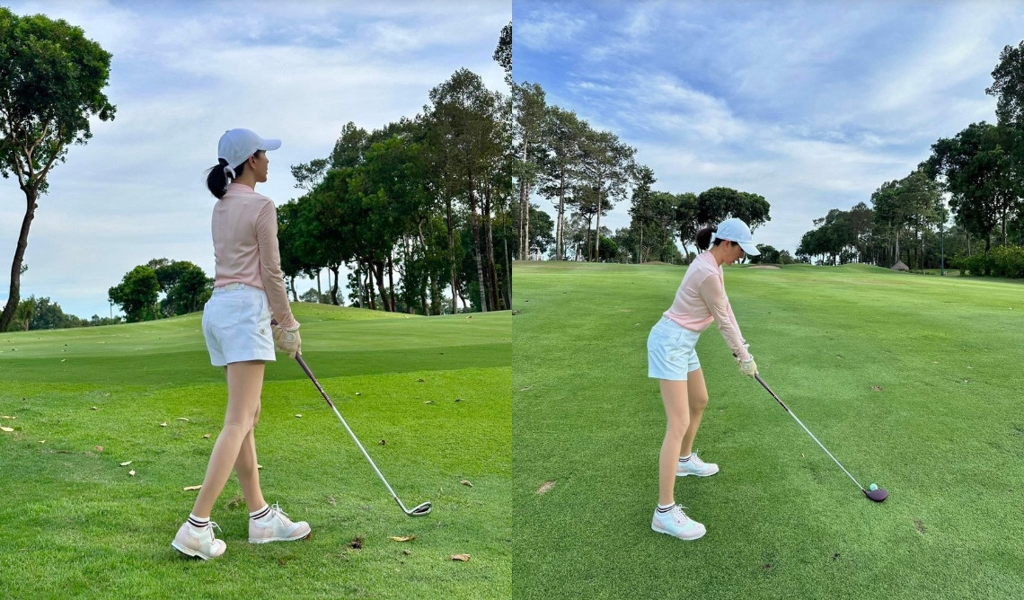 Hoạt động trong lĩnh vực làm đẹp, Thu Hoài thường xuyên tập yoga, chơi golf, tập luyện thể dục thể thao giữ gìn vóc dáng.