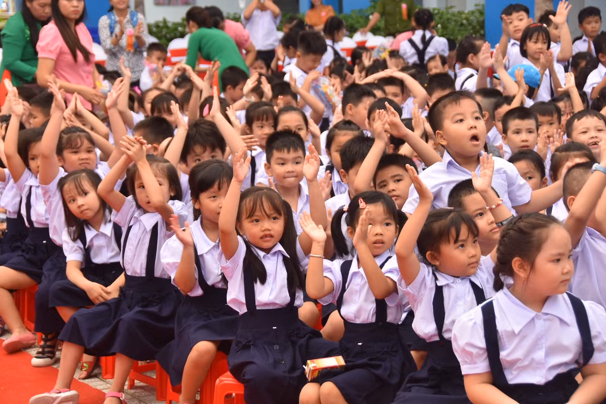  Lào Cai: Học sinh lớp 1 có thể tựu trường từ ngày 23/8. (Ảnh minh họa)