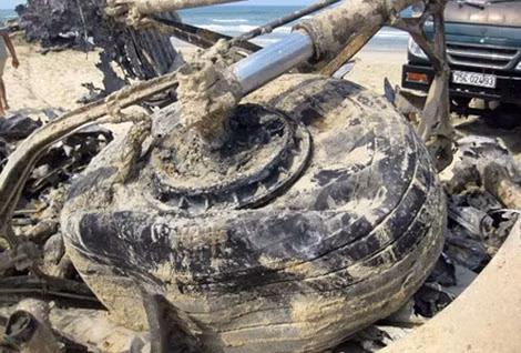 Bánh đáp còn khá nguyên vẹn.