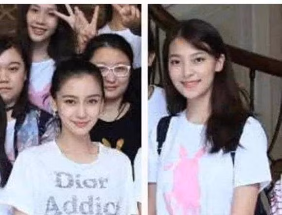 Nhan sac sao nu Trung Quoc khi chup anh cung nguoi qua duong