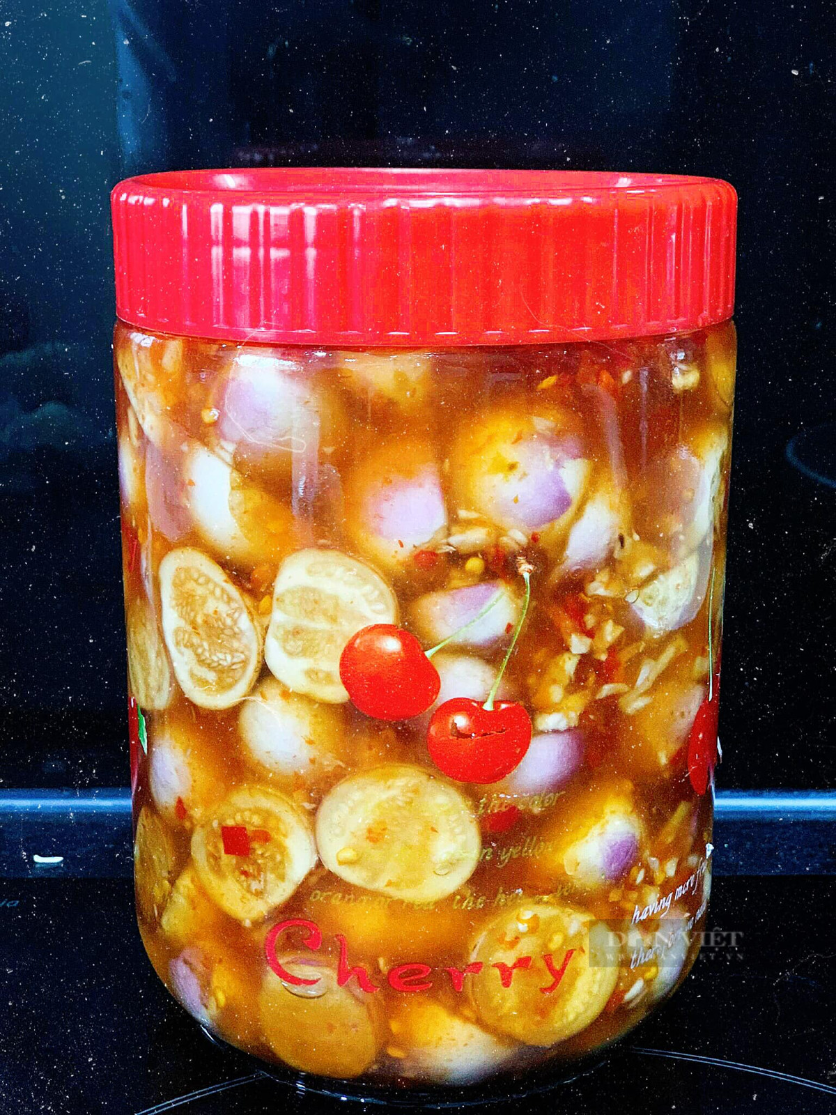 Meo nho lam ca phao dam tuong ot gion tan, ngon kho cuong