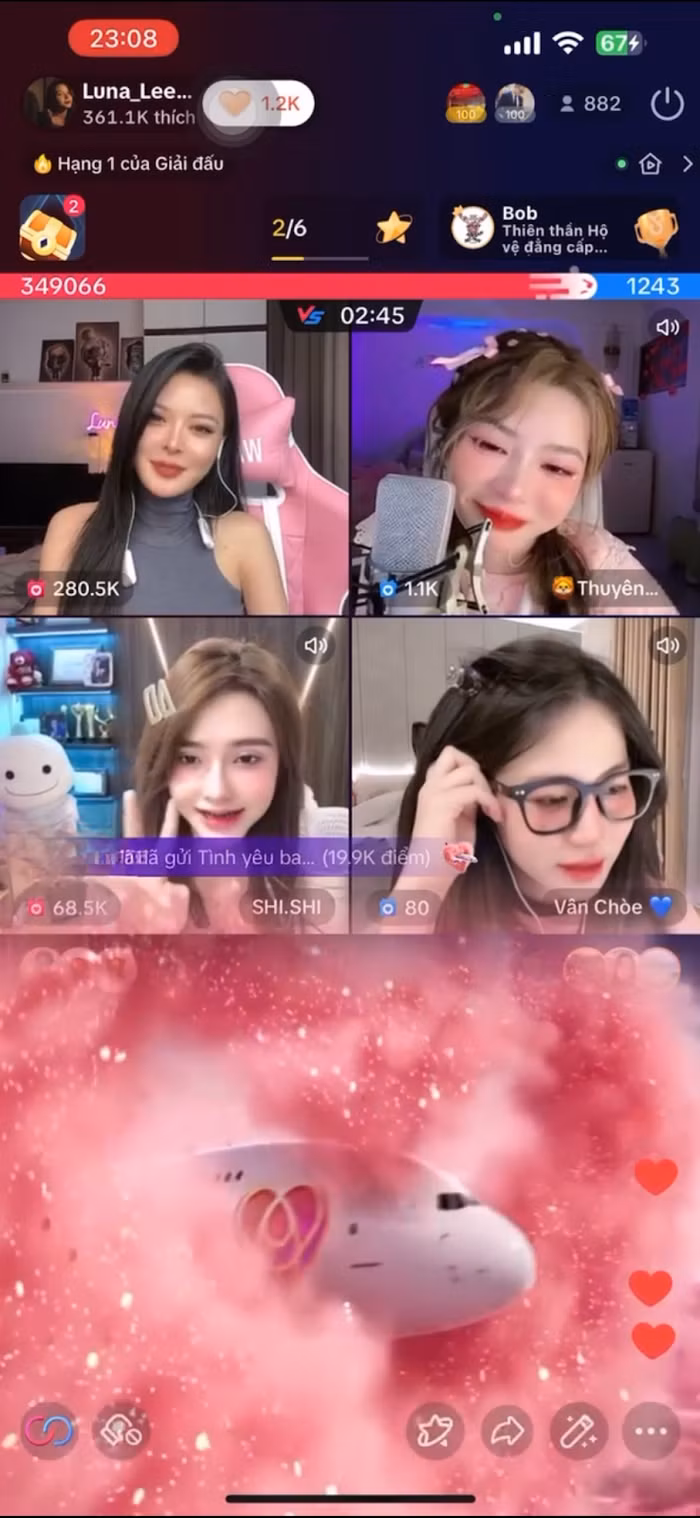 Hot girl Luna Lee ben duyen Tik Tok, live ngan nguoi me-Hinh-2