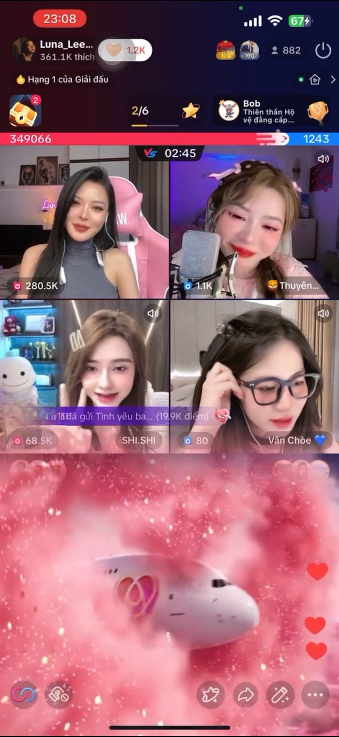 Hot girl Luna Lee ben duyen Tik Tok, live ngan nguoi me-Hinh-2