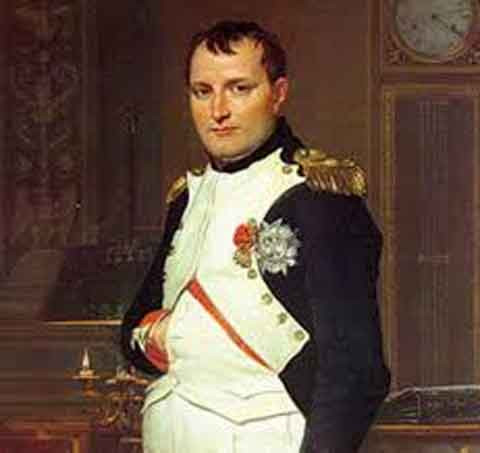 Chân dung Napoleon Bonaparte.