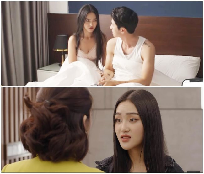 Những ngày gần đây, bộ phim "Đừng làm mẹ cáu" đang nhận được nhiều quan tâm của khán giả màn ảnh nhỏ. Trong tập mới đây, Vy (Quỳnh Lương) đã đến thẳng nơi chồng và bồ nhí tình tứ, chủ động trả tiền khách sạn và "giải cứu" ông xã. Chỉ xuất hiện thời gian ngắn ngủi trên màn ảnh nhưng cô bồ nhí của Khôi (Bình An) khiến nhiều người bất ngờ bởi nhan sắc xinh đẹp, sắc sảo.