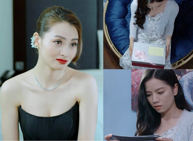 MC Mù Tạt (tên thật là Huyền Trang) được khen ngợi khi vào vai cô bồ nhí Lam Anh trong phim "Hoa hồng giấy". Trong đám cưới của người tình, Lam Anh tìm đến gặp cô dâu Phong Linh (Lê Hạ Anh), thản nhiên kể về những kỷ niệm ái ân, còn thông báo rằng đêm hôm trước, cô và chú rể đã ở cùng nhau. Không dừng lại ở đó, Lam Anh còn bày đủ trò để “chọc tức” Phong Linh như khoe tổ ấm, diễn cảnh tình cảm... Thậm chí, cô còn bắt shipper gửi hẳn nội y của người tình đến nhà cho chính thất.