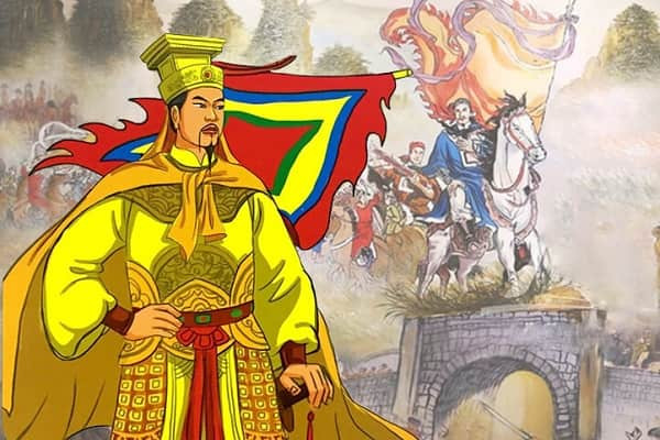 Đến năm 968, sau khi dẹp "loạn 12 sứ quân", Đinh Bộ Lĩnh lên ngôi hoàng đế, lấy niên hiệu là Đinh Tiên Hoàng đế, đặt tên nước là Đại Cồ Việt và cho định đô ở Hoa Lư. (Ảnh trong bài mang tính minh họa).