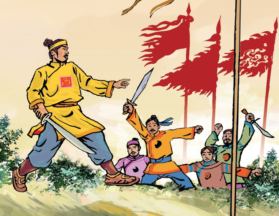 Các nhà nghiên cứu cho hay vào năm 944, khi Đinh Bộ Lĩnh (924 - 979) 20 tuổi, vua Ngô Quyền mất. Sau đó, Dương Tam Kha chiếm ngôi và xưng là Bình Vương.