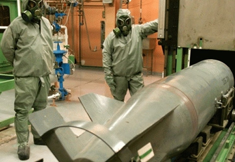 Vũ khí hóa học của Syria.