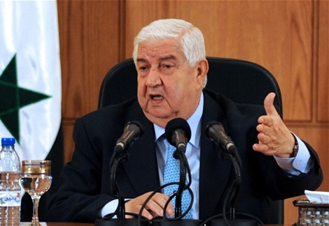 Ngoại trưởng Syria Walid Muallem.