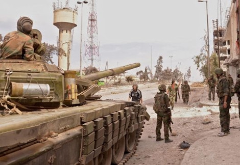 Quân đội Syria đang trên đà chiến thắng.