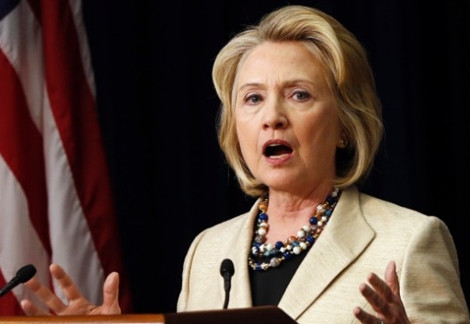Cựu Ngoại trưởng Mỹ Hillary Clinton.