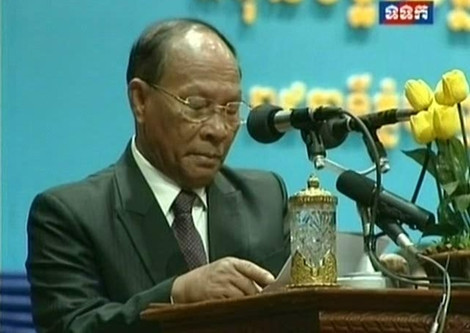 Tân Chủ tịch Quốc hội Campuchia, Heng Samrin.