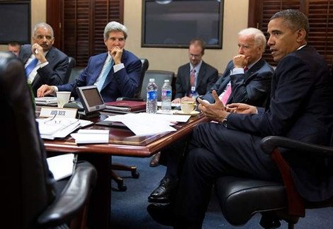 Các quan chức chóp bu của chính quyền Obama họp bàn về Syria.