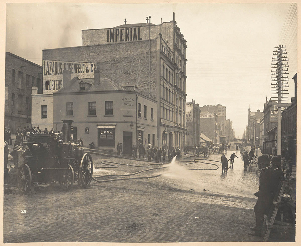 Loạt hình ám ảnh về thành phố Sydney trong đại dịch 1900 Loat hinh am anh ve thanh pho Sydney trong dai dich 1900