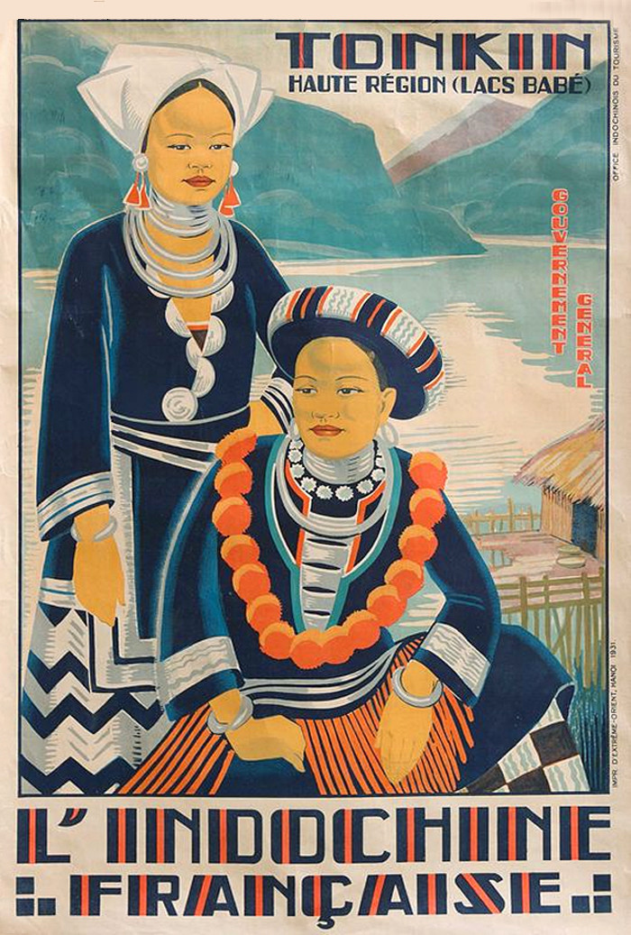 Miền núi phía Bắc với hình ảnh các sơn nữ dân tộc thiểu số bên hồ Ba Bể thơ mộng.