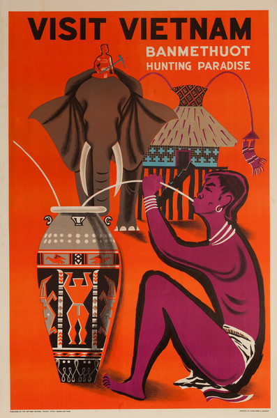 Poster ấn tượng về "thiên đường săn bắn" Buôn Ma Thuột.