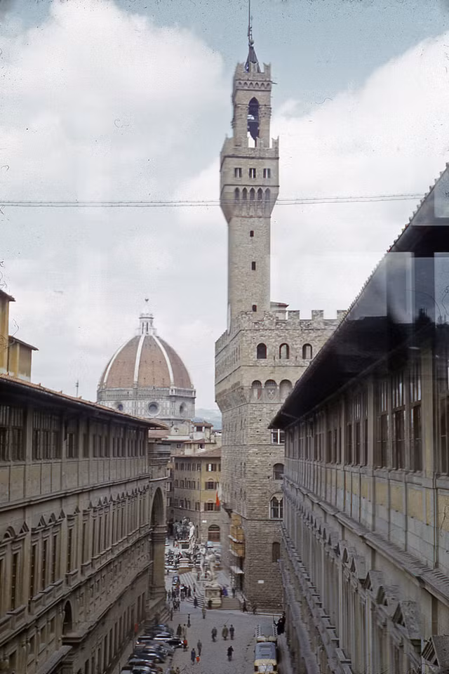 Khu phố cổ Florence, 1962.