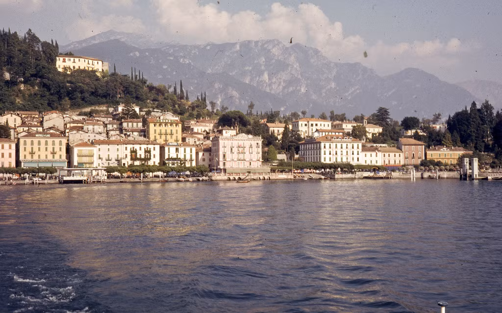Hồ Como ở Bellagio, 1962.