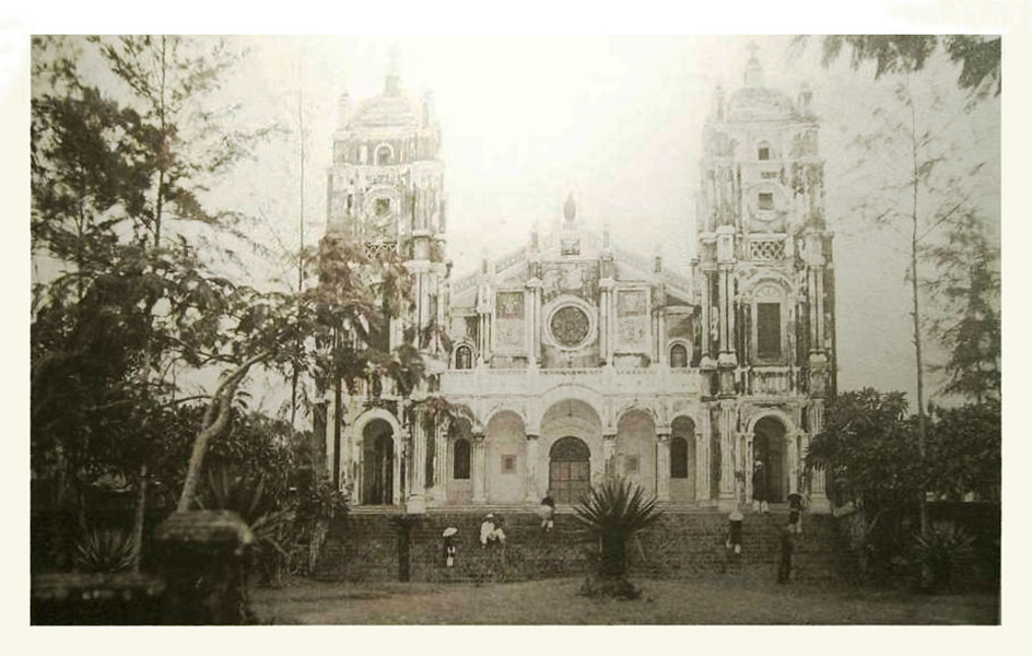 Nhà thờ Phủ Cam năm 1931.